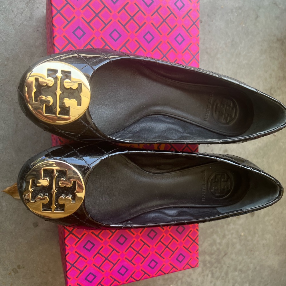 New Tory Burch calf ballet | size 6